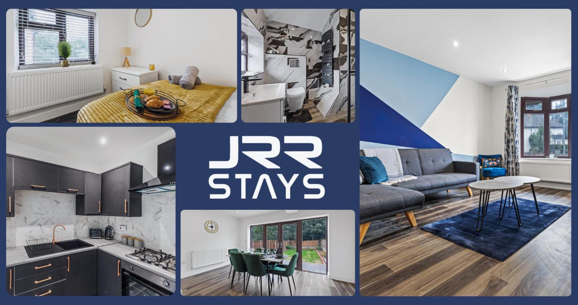Walsall - 4 Bedroom House, Wi-Fi, Garden , Sleeps 8 - Jrr Stays Bescot المظهر الخارجي الصورة
